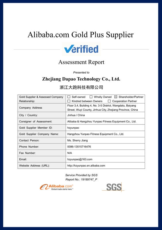 Supplier Assessment Report